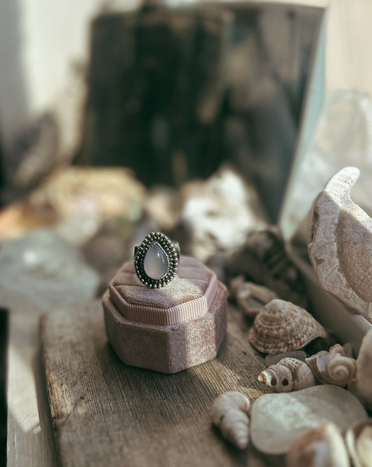 Chalcedony Ring Size 7